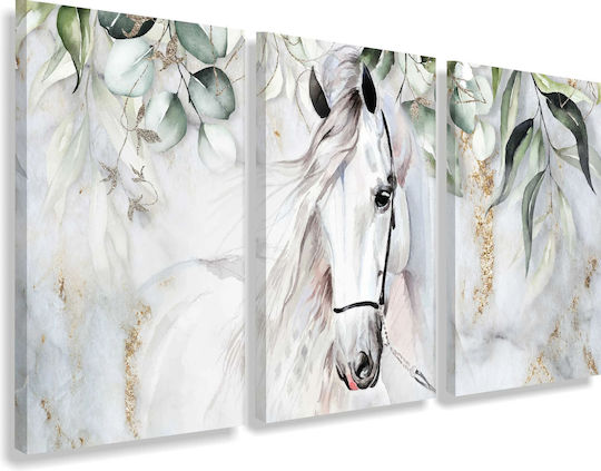Decowalls Threefold Painting on Canvas 60x120cm