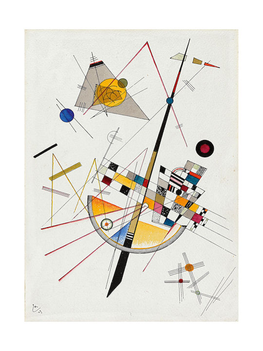 I-gallery Painting Copy of Wassily Kandinsky on Canvas 30x40cm