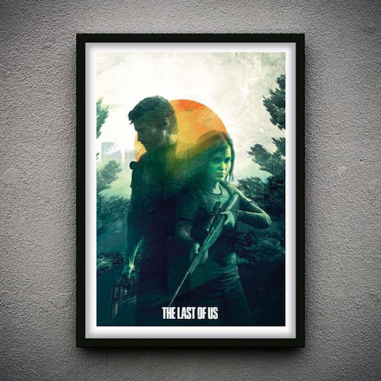 The Last Of Us Hölzernes Schwarzes 30x40 cm The Last Of Us Hölzernes Schwarzes 30x40 cm