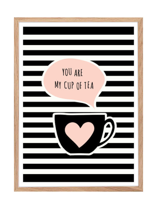 Walls Wooden Frame Poster 40x50cm