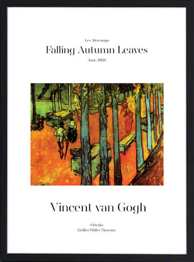 Walls Poster Van Gogh Repliken Hölzernes