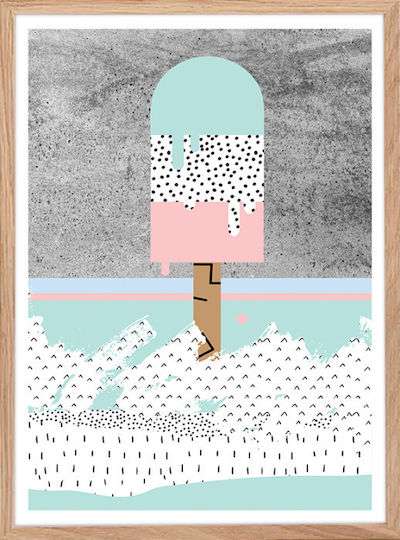 Walls Poster Hölzernes