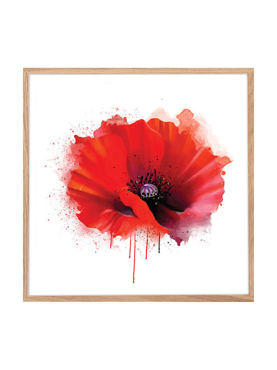 Walls Poster Κάδρο Ξύλινο 40x40cm