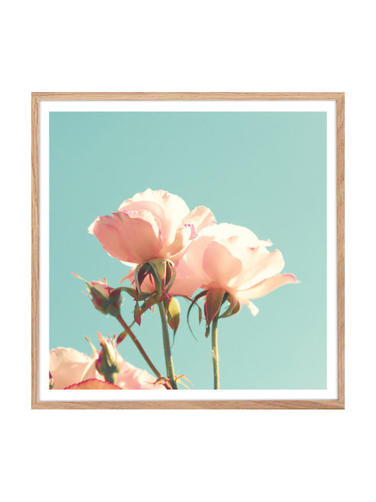 Walls Poster Κάδρο Ξύλινο 100x100cm
