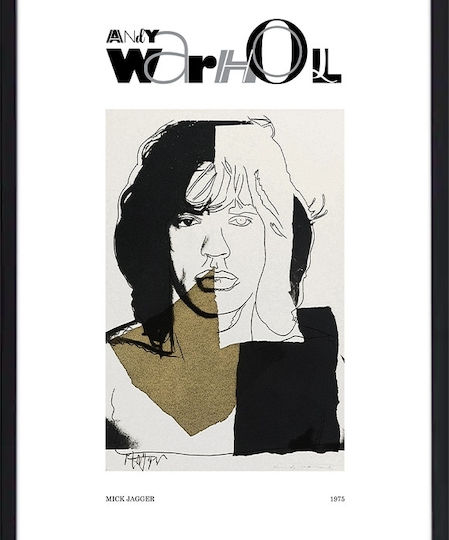 Walls Poster Αντίγραφο του Andy Warhol Ξύλινο