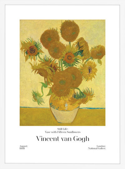 Walls Poster Αντίγραφο του Van Gogh Ξύλινο Walls Poster Αντίγραφο του Van Gogh Ξύλινο