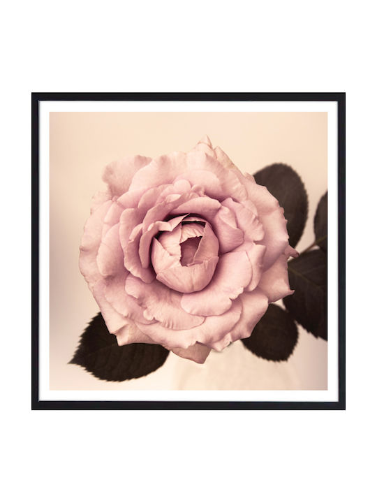 Walls Vintage Rose Κάδρο Ξύλινο 90x90cm
