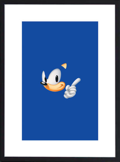 Walls Poster Wooden Black Frame 50x70 cm
