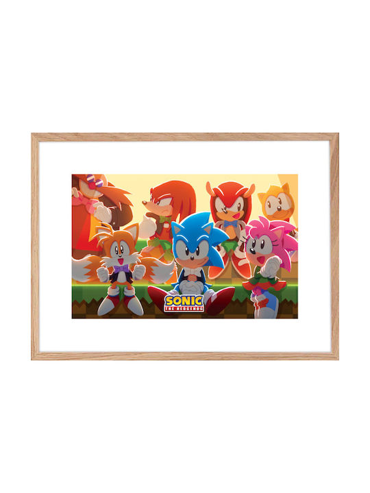 Walls Poster Frame Wooden natural frame 50x40cm