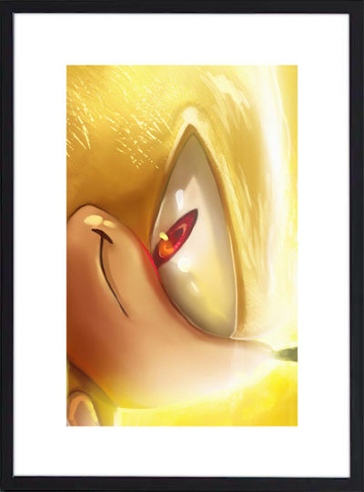Walls Poster Super Wooden Black Frame 15x20 cm