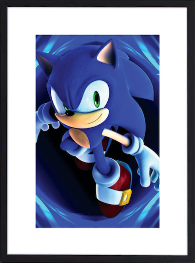 Walls Poster Wooden Black Frame 30x40 cm