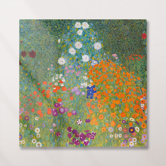 Gustav Klimt Flower Garden σε Καμβά 40x40 cm Gustav Klimt Flower Garden σε Καμβά 40x40 cm