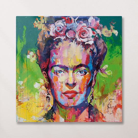Frida Kahlo σε Καμβά 65x65 cm