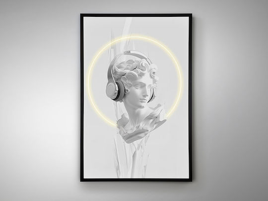 Busto σε Καμβά με LED Φωτισμό 80x120 cm