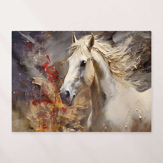 Πίνακας Καμβά Άλογο Knv2588 80cm X 120cm