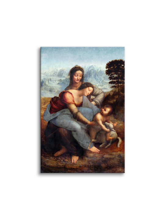 Saint Anne Loneliness Leonardo Da Vinci Wall Art Reproduction 120x80
