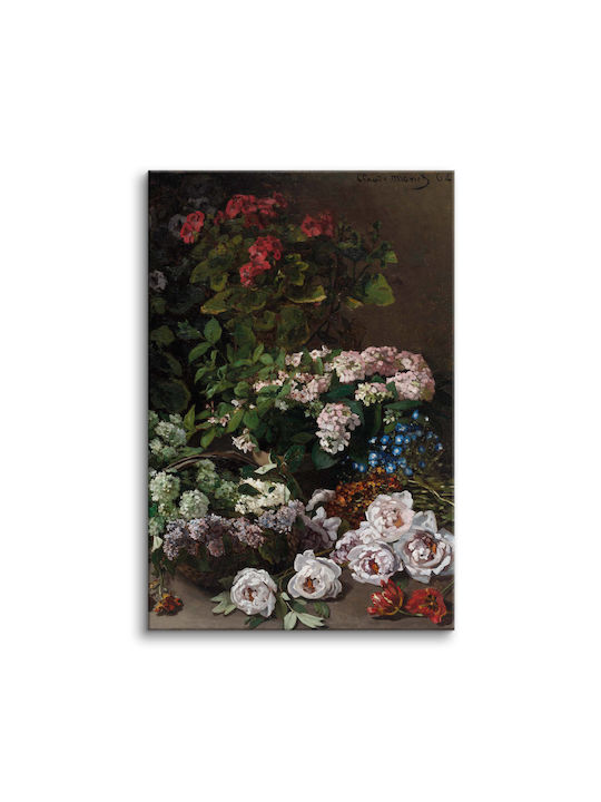 Decowalls Gemälde Kopie von Monet auf Leinwand 60x90cm