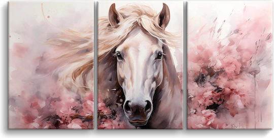 Decowalls Threefold Painting on Canvas 60x120cm