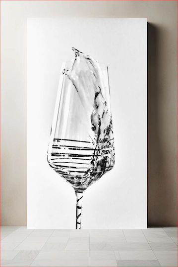 Splashing Wine Glass Πιτσίλισμα Ποτηριού Κρασιού Γυάλινος