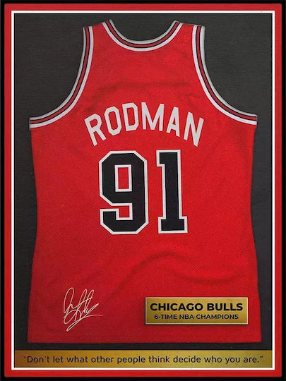 Nba - Rodman 91 Jersey S