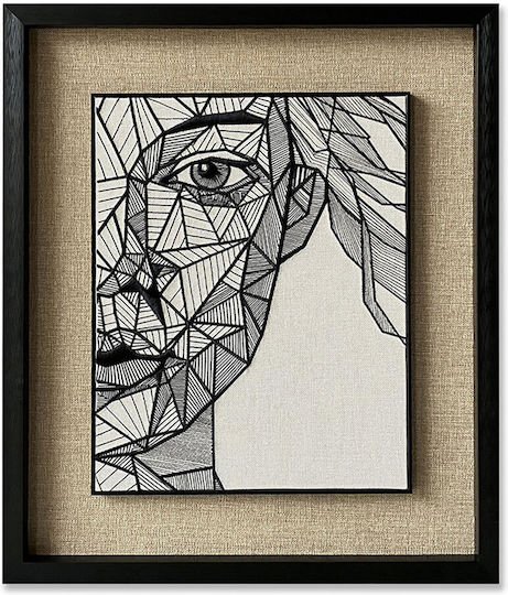 InTheBox Linear Geometry on Canvas 60x70 cm InTheBox Linear Geometry on Canvas 60x70 cm