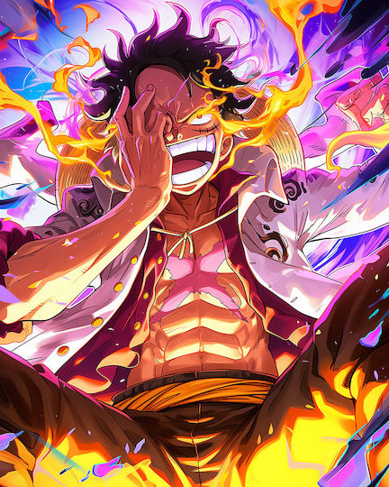 One Piece | Monkey D. Luffy - Flame Frenzy