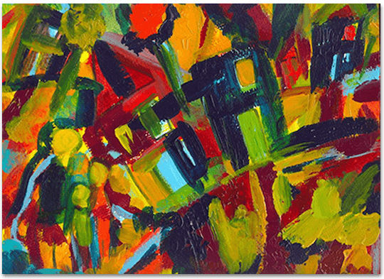 Καμβάς Wassily Kandinsky 304 66χ90