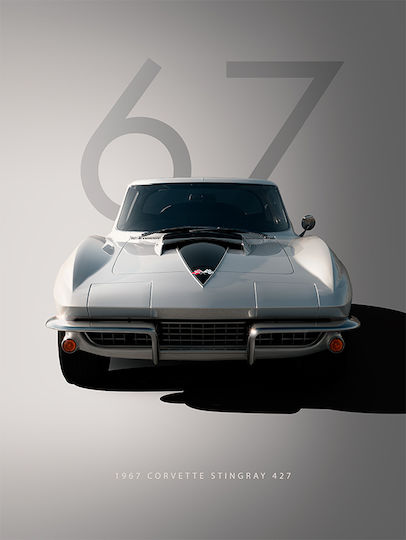 1967 Corvette Stingray 427 Ξύλινο