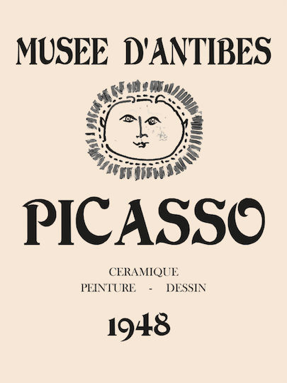 Pablo Picasso - Musee Antibes 1948 A Ξύλινο