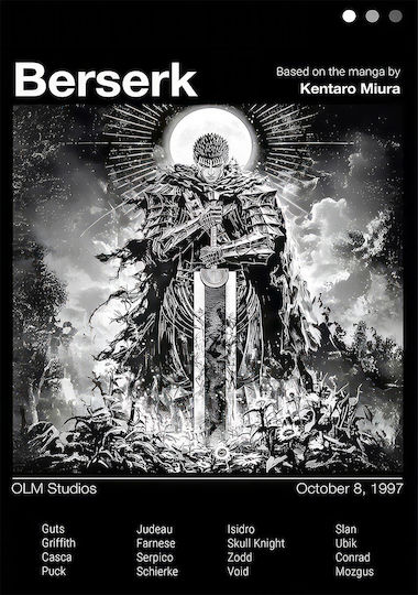 Berserk | Guts Aka The Black Swordsman Ξύλινο