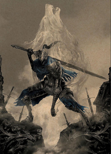 Gaming Poster Dark Souls Artorias Abyss Gm2374 21cm X 30cm Λευκό Κάδρο Pvc