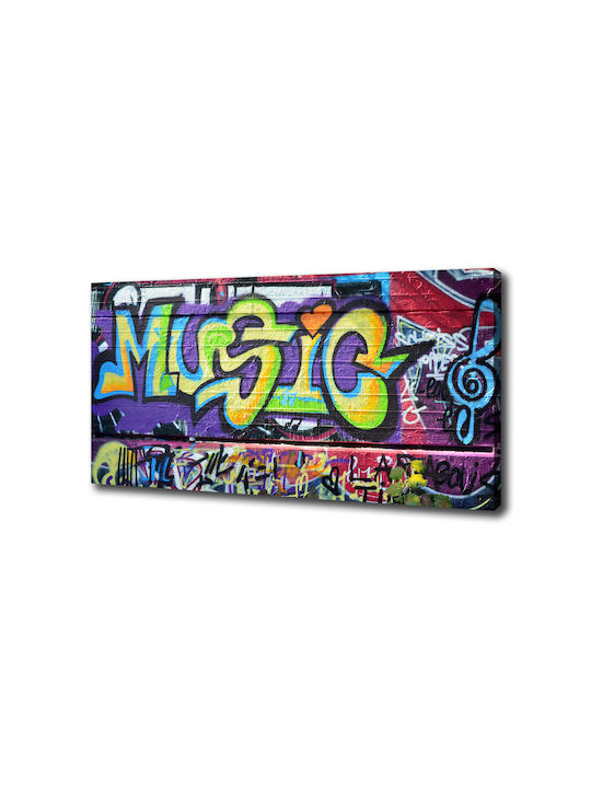 Wall Canvas Painting High Quality Graffiti Print On Wall 100x50 Cm