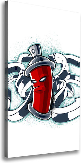 Wall Canvas Painting Emphasis On Quality Detail Graffiti 50x100 Cm