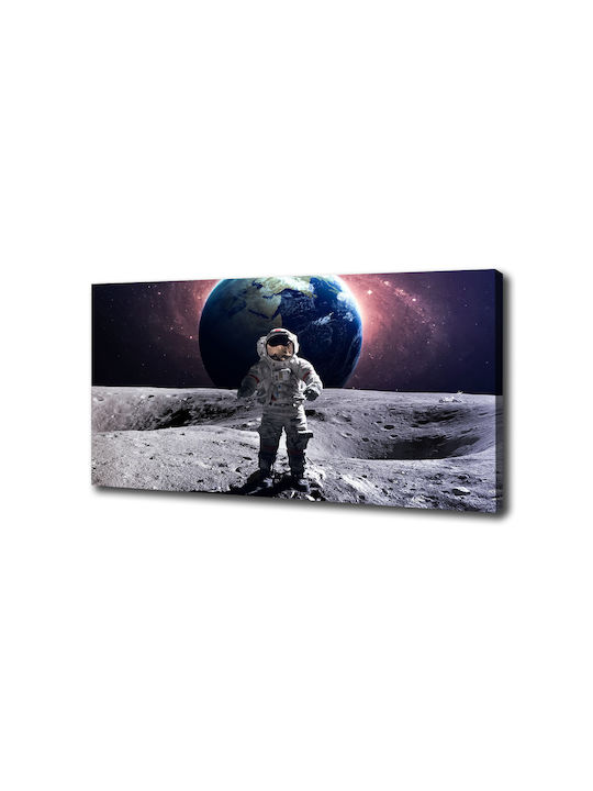 Gemälde Segeltuch Einheitliche Elegante Wanddekoration Astronaut 100x50 cm
