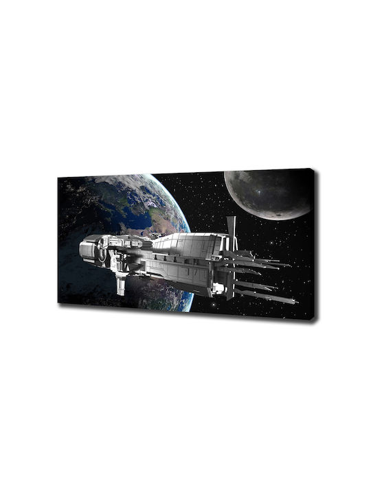 Gemälde Segeltuch Einheitliche Innendekoration Raumfahrt 140x70 cm