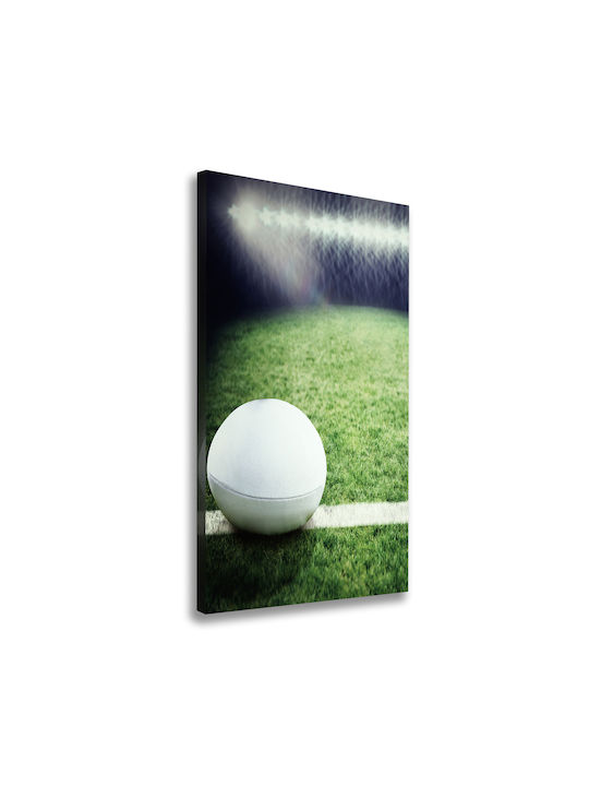 Panou De Perete Pânză Materiale Durabile Minge De Rugby 70x140 Cm