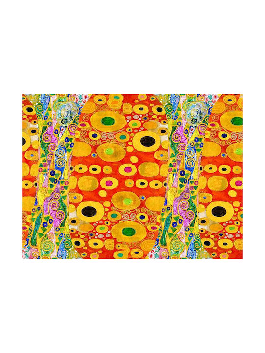 Poster Gustav Klimt Hope Details Art150 50cm X 70cm Κορνίζα Φυσικό Ξύλου Μπεζ