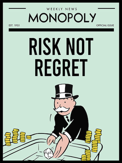 Risk, Not Regret | Monopoly Ξύλινο
