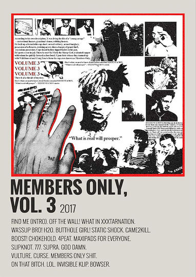 Members Only Vol. 3 | Xxxtentacion