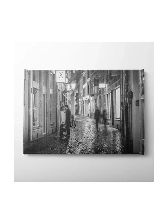 Canvas Painting Couple City Knv408 30cm X 40cm