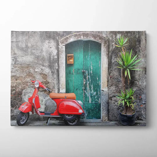 Πίνακας Καμβά Vespa Knv29 30cm X 40cm