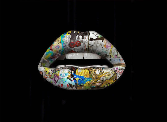 Graffiti Lips 23954