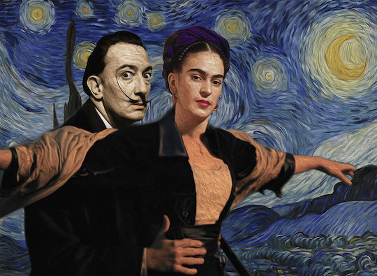 I-gallery Πίνακας Αντίγραφο του Salvador Dali σε Καμβά
