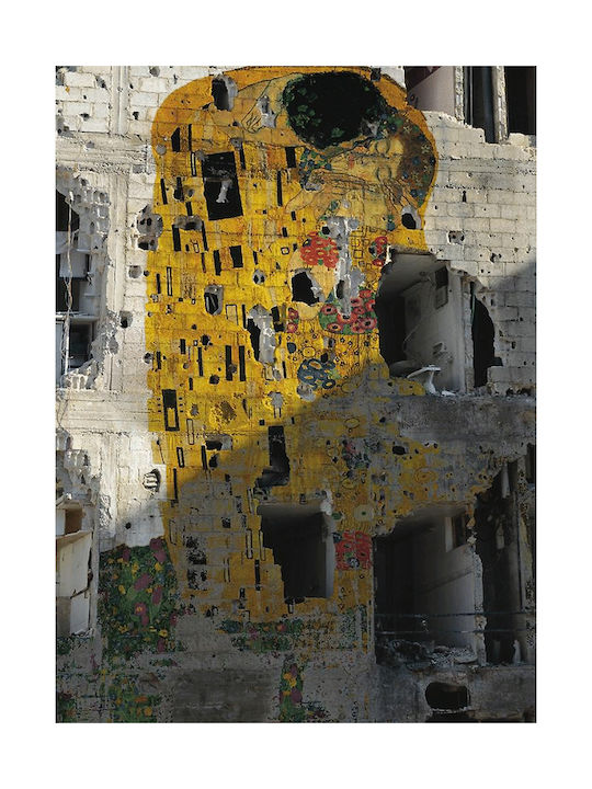 The Kiss Painting Copy of Gustav Klimt on Canvas 35x50cm