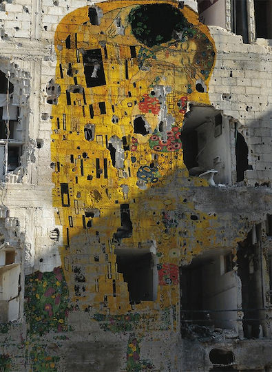 The Kiss Replica by Gustav Klimt on Canvas 35x50 cm