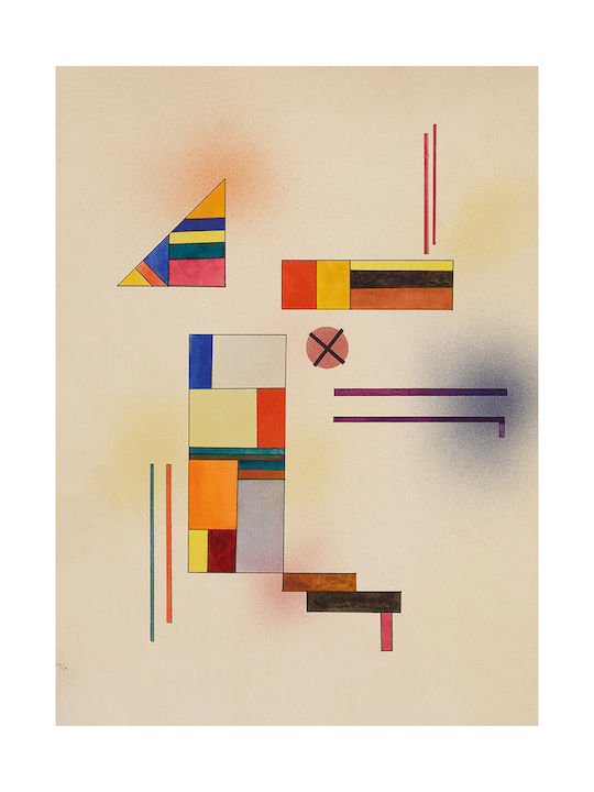 I-gallery Painting Copy of Wassily Kandinsky on Canvas 60x90cm