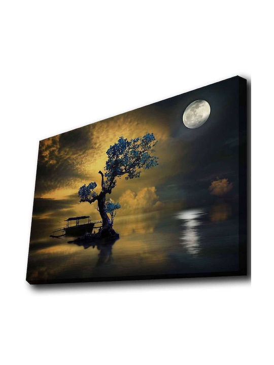 Wallity Gemälde auf Leinwand mit LED-Beleuchtung 70x45cm