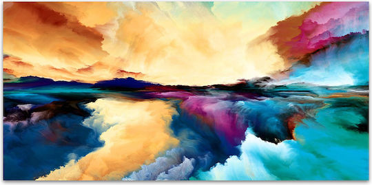 Megapap Abstract Clouds Картина Платнен 120x50см