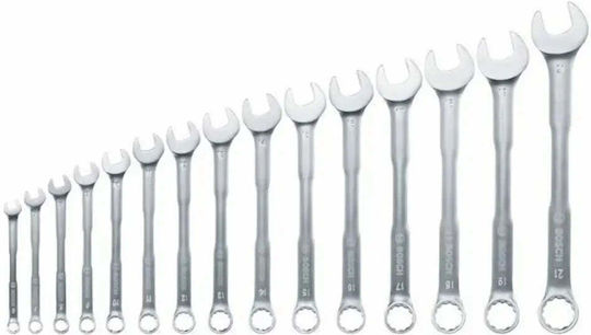 Bosch 15-Piece German Polygon Wrench Set #1600a02z9e