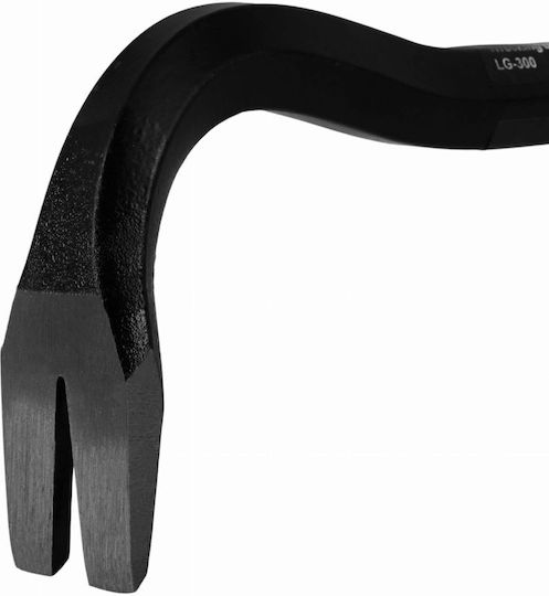 Kraft & Dele Steel Crowbar with Rubber Handle 16x300mm KD270 Crowbar / Nail Puller